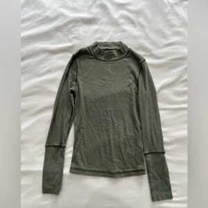 Free People Mock Neck Top